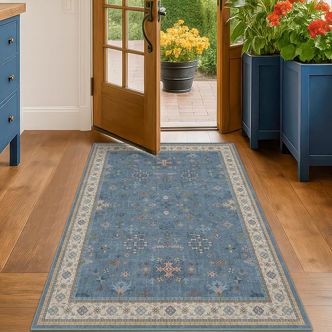 Washable 4x6 Small Rug for Living Room, Area Rug for Kitchen, Large Entryway - Image 8