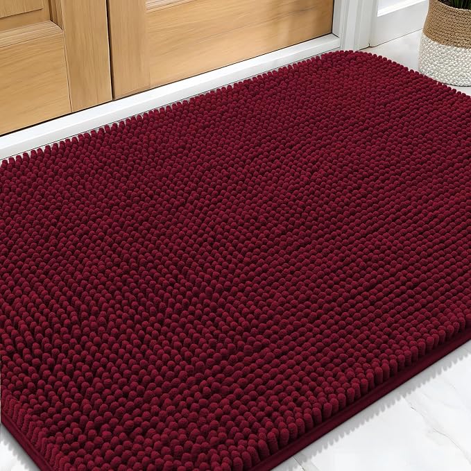 OLANLY Dog Door Mat for Muddy Paws 32x20, Absorbs Moisture and Dirt, Absorbent by OLANLY