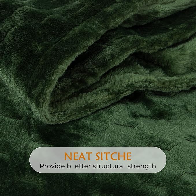TOONOW Fleece Blanket Super Soft Cozy Throw Blanket 50" x 60", Lightweight - Image 5