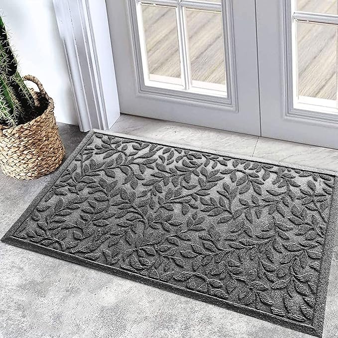 Bulijojo Sturdy Front Entrance Doormats, Durable Heavy Duty Welcome Mat by ShowYourStyle
