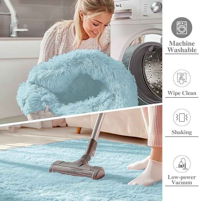 OLANLY 6x9 Machine Washable Large Area Rugs - Image 2