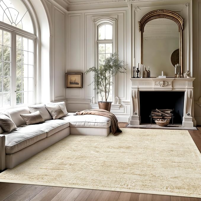 Soalmost Washable Area Rug 8x10, Large Soft Rugs - Image 2