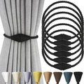 6 Pack Magnetic Curtain Tiebacks Rope Modern Handmade Curtain Tie Backs by CurtianTiebacks