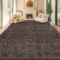 Hazo Haus Dark Brown 10x14 Area Rugs by HazoHaus