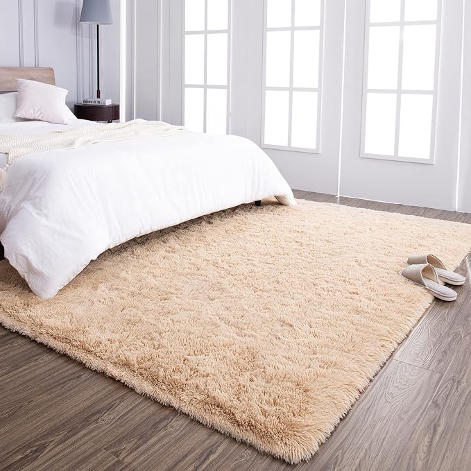 TWINNIS Super Soft Shaggy Rugs Fluffy Carpets 9x12 Feet, Indoor Modern Plush - Image 5