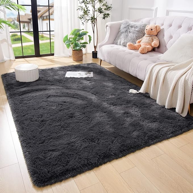 Amearea Premium Soft Area Rug 4x5.3 Feet, Fluffy Carpet - Image 7