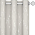 Deconovo Room Darkening Curtains Beige, Short Kitchen Curtain, Thermal by Deconovo
