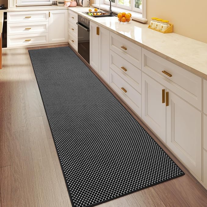 YDKGL 2x8 ft Runners for Hallways Extra Long Woven Washable Kitchen Runner Mat - Image 3