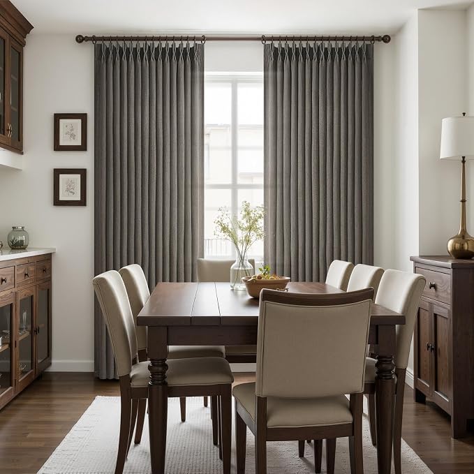 Chocolate Tart Extra Long 108 Inch Floor to Ceiling Curtains - Image 6