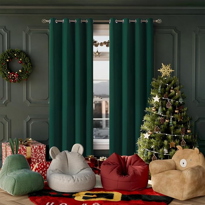 BGment Christmas Blackout Curtains - Image 2