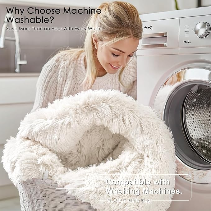 OLANLY 8x10 Machine Washable Large Area Rugs - Image 2