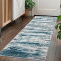 KOZYFLY Modern Abstract Hallway Runner Rug, 2x5 Washable Rug Runner Non-Slip by KOZYFLY