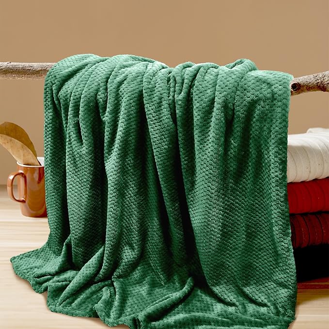 4 Pack Fleece Throw Blankets 50x60 Inches – 270 GSM Ultra Soft Flannel - Image 9
