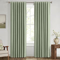 MIULEE 100% Blackout Linen Curtains by MIULEE