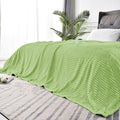 BEDELITE Fleece Blanket Queen Size – 3D Ribbed Jacquard Soft and Warm by BEDELITE