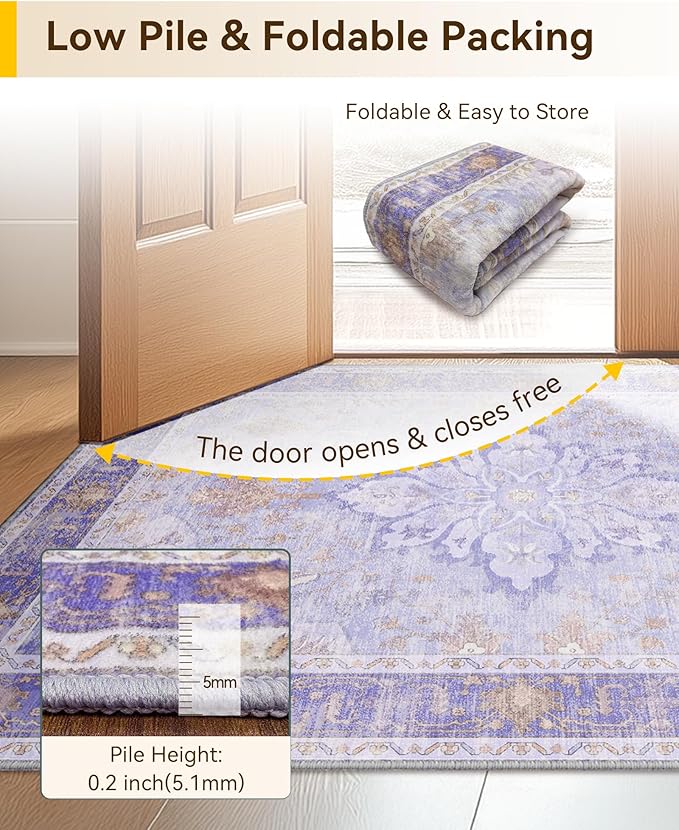 Area Rugs 2'x3' Kitchen Rugs Entry Rug Small Rugs - Image 8