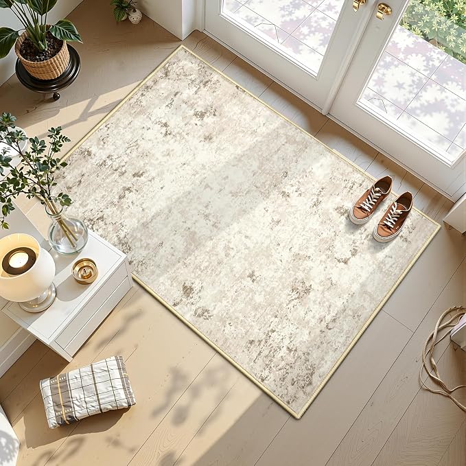 Toneed Entryway Rug 2x3 Door Mat by Toneed