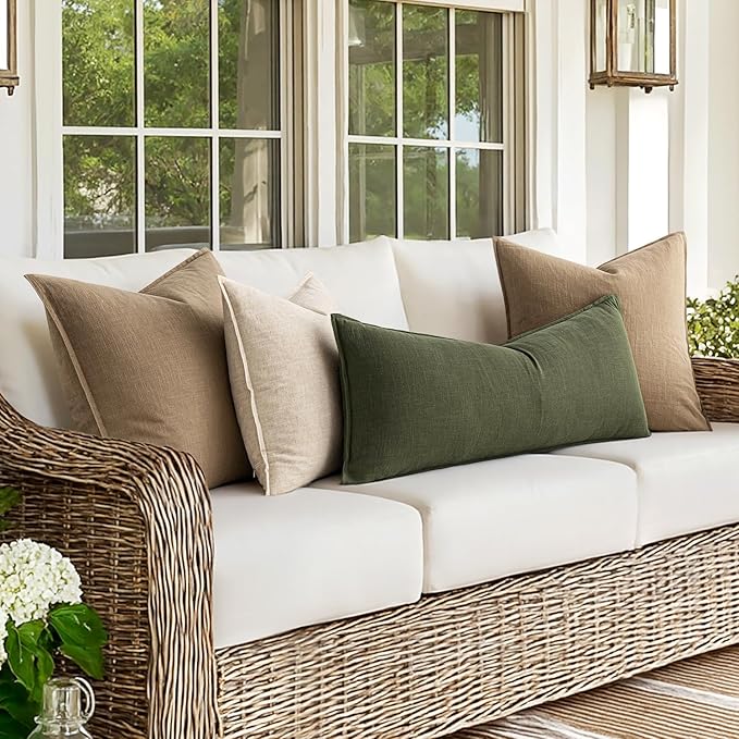 MIULEE Decorative Long Lumbar Throw Pillow Cover - Image 6