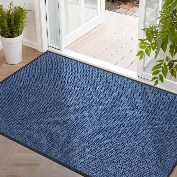 Mibao Front Door Mat, Heavy Duty Durable Welcome Mat by Mibao