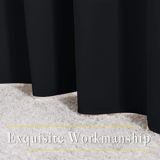 NICETOWN Black Curtains for Boys Room - Image 6