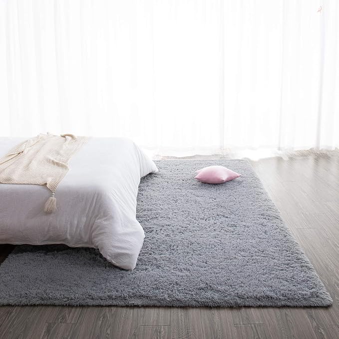 TWINNIS Super Soft Shaggy Rugs Fluffy Carpets, 8x10 Feet, Indoor Modern Plush - Image 7