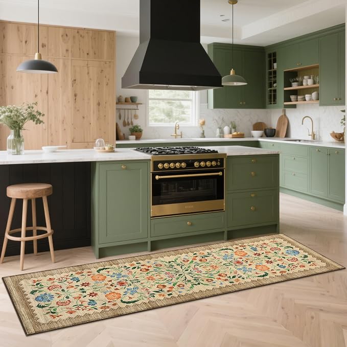GarveeHome Floral Rug 2.5x10 Runners - Image 2