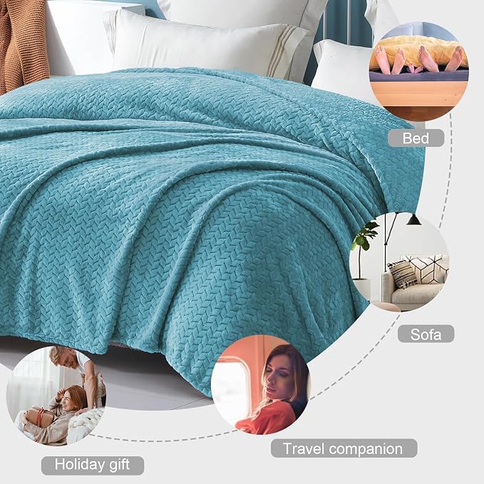 Exclusivo Mezcla Fleece Throw Blanket - Image 7