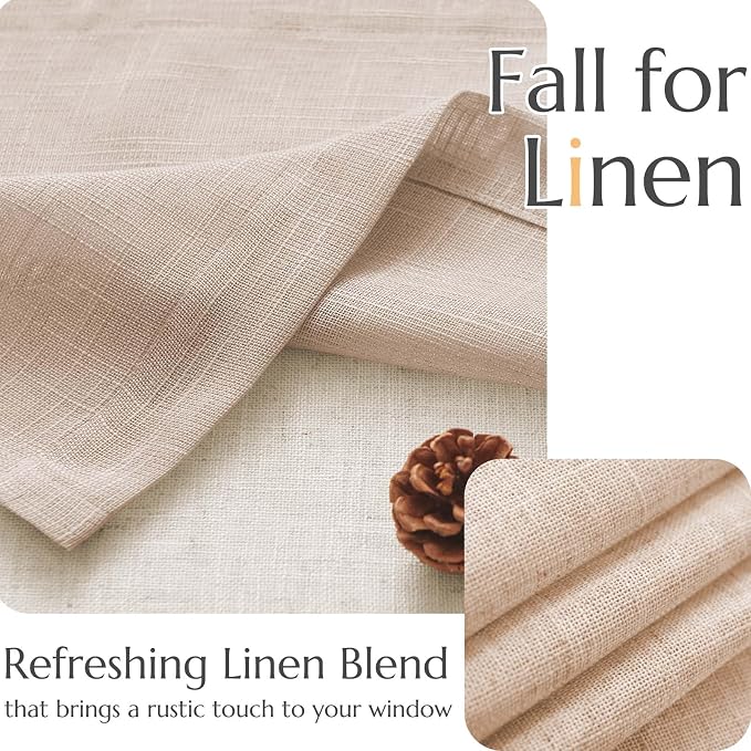 jinchan Farmhouse Linen Valance - Image 6