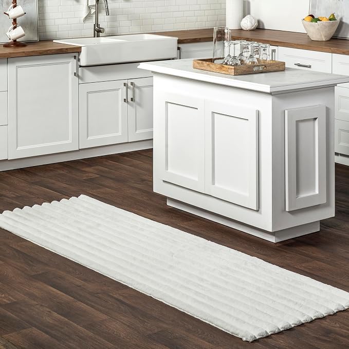 Nuloom SuperiorWash Collection Kai Off-White, Fluffy and Cozy, High Traffic by nuLOOM