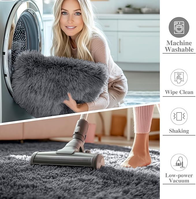 OLANLY 2x12 Machine Washable Runner Rugs - Image 2