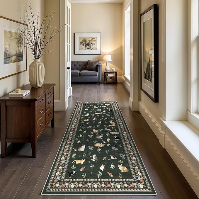2x6 Washable Kitchen Runner Rug - Image 4