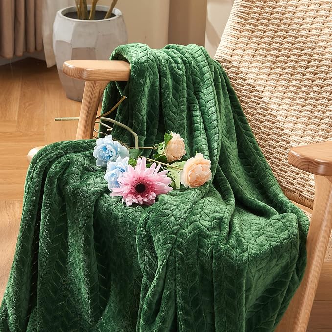 inhand Fleece Queen Blanket for Bed, Super Soft Flannel Cozy Queen Bed Blanket - Image 2