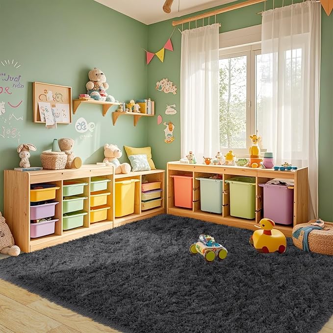 Pionblank Super Fluffy Area Rug - Image 5