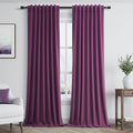 Guken 100% Blackout Curtains 84 Inch Length 2 Panels Set by Guken