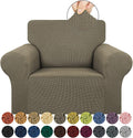 KEKUOU Stretch Single Sofa Slipcover 1 Piece Couch Sofa Cover Furniture by KEKUOU