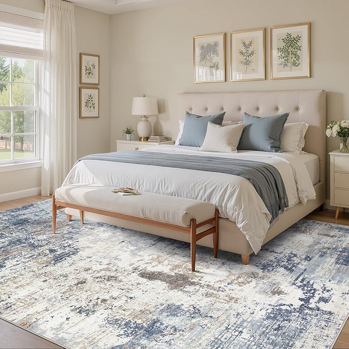 UERMEI 9x12 Area Rug Living Room Rugs Thickened - Image 2