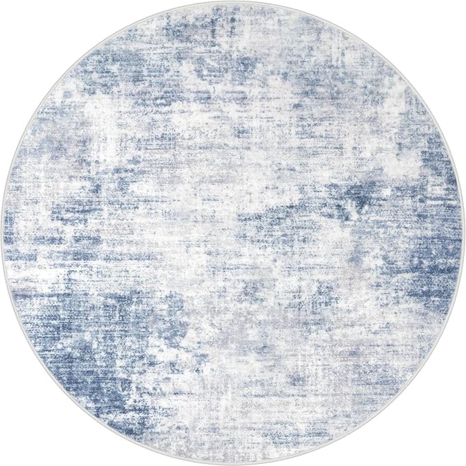 IOHOUZE Round Area Rug 3 Ft Circle Entryway Rugs Round Washable Door Mat Indoor - Image 9