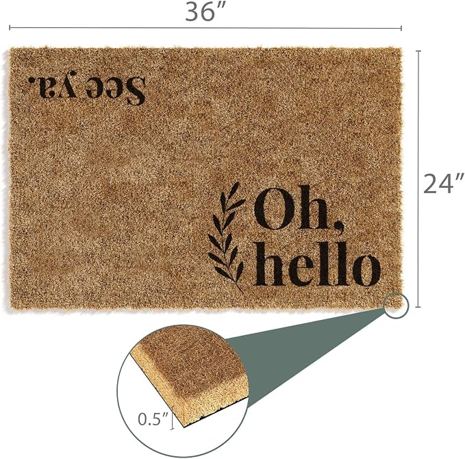 Barnyard Designs Doormat Welcome Mat - Image 3