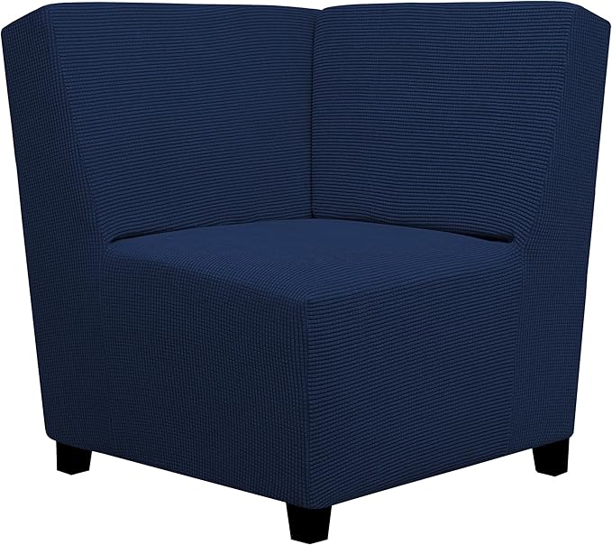 Easy-Going Stretch Sectional Corner Sofa Slipcover 1-Piece Couch Sofa Cover by Easy-Going