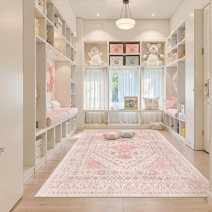 zesthome Pink Rug - Image 8