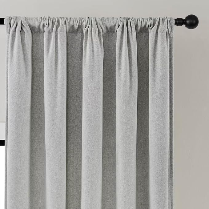 Joydeco Light Filtering Curtains 108 Inch Length - Image 4
