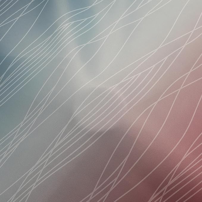Estelar Textiler Navy Blue and Burgundy Red Ombre Blackout Curtains 90 Inch - Image 8
