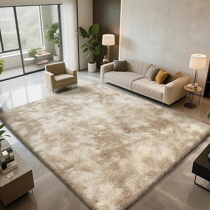 9X12 Large Area Rugs for Living Room Bedroom, Big Shag Rug for Bedroom Dorm - Image 2