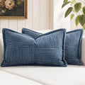 MIULEE Decorative Lumbar Throw Pillow Covers by MIULEE