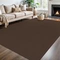 KOZYFLY Washable Area Rug 6x9 ft Rubber Backed Non Slip Rugs by KOZYFLY