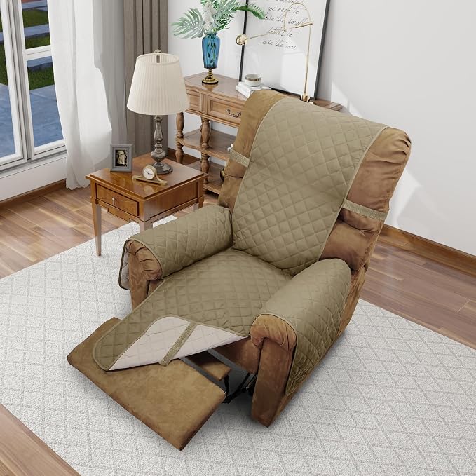 Recliner Chair Covers Reversible Sofa Cover Couch Cover by LuxshareHome