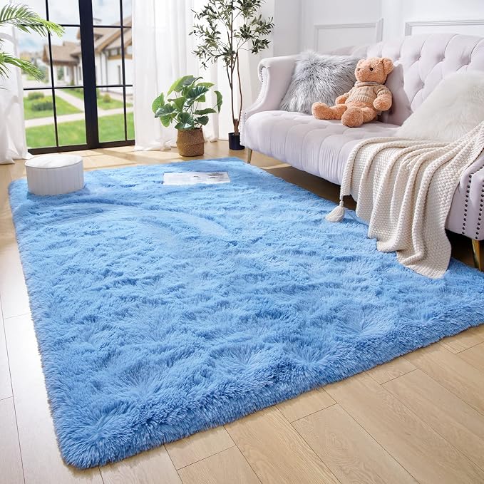 Amearea Premium Soft Area Rug 4x5.3 Feet, Fluffy Carpet by AmeareaDirect
