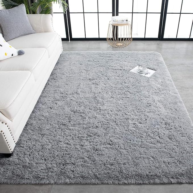 TWINNIS Super Soft Shaggy Rugs Fluffy Carpets, 7x10 Feet, Indoor Modern Plush - Image 8