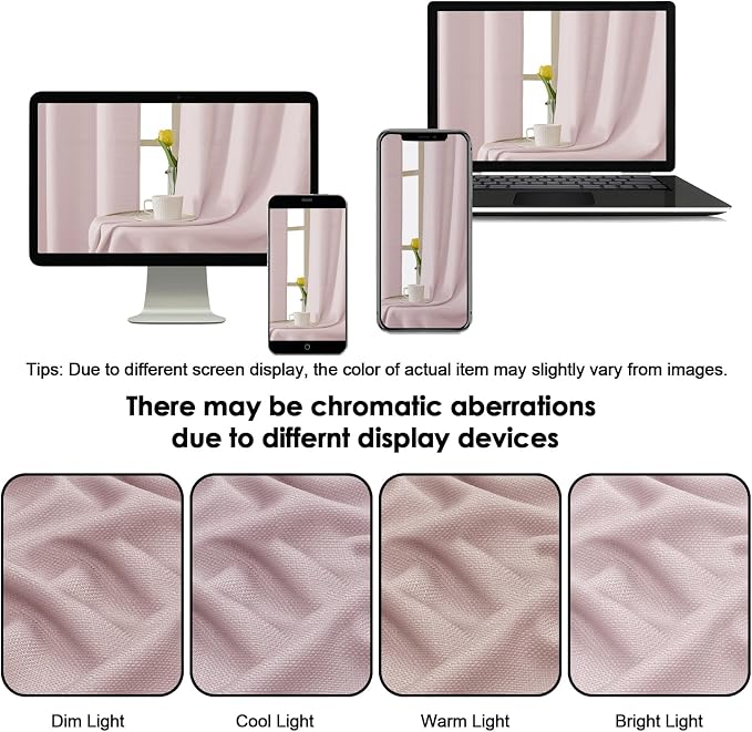 OWENIE Bob 1 PCS Blush Valances - Image 7