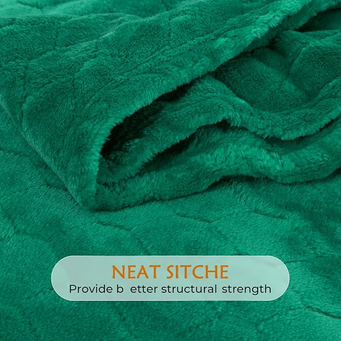 TOONOW Fleece Blanket Super Soft Cozy Throw Blanket 50" x 60", Lightweight - Image 5